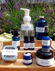 Lavender body products