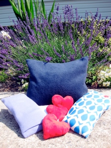 Lavender pillows and sachets